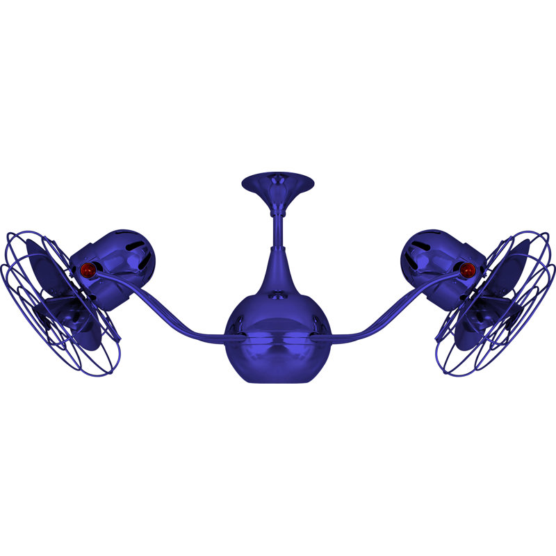 Vent-Bettina 42" Vent Bettina 6 - Blade Caged Ceiling Fan with Wall Control, Safira
