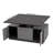 Modern Gray Multi-functional Rectangle Lift-top Coffee Table Extendable with Storage