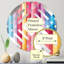 Rainbow Colors Candyland Stripes - Miroir décoratif à losanges-101222153