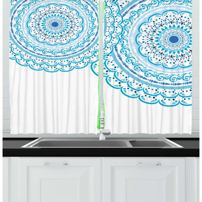 Pointed Kitchen Curtain