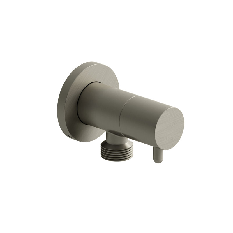 Riobel Handshower Outlet With Integrated Volume Control, Brushed Nickel