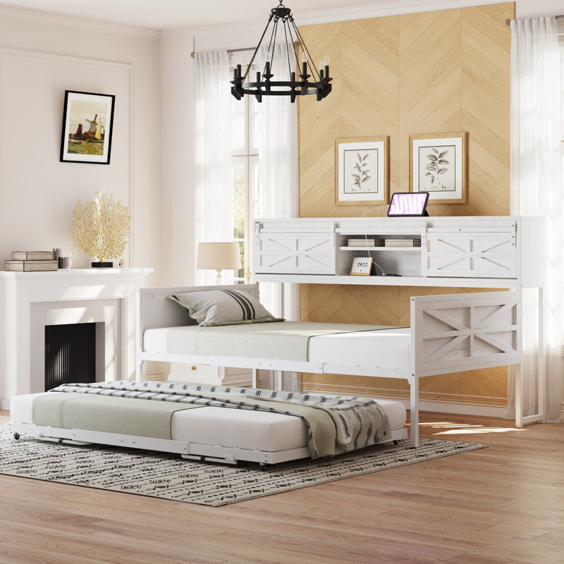 Bed, White