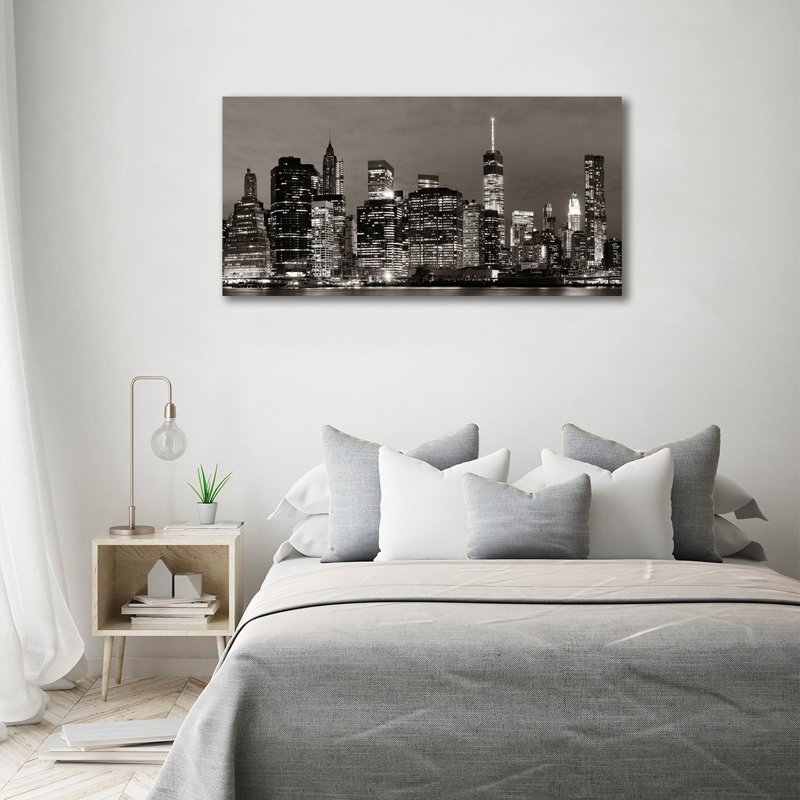 Manhattan New York - Print, Canvas, 70cm H x 140cm W