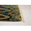 Tapis de surface en laine rouge/noir 8 pi 10 po x 12 pi en laine one-of-kind-the main-noué la 2010 Gytha