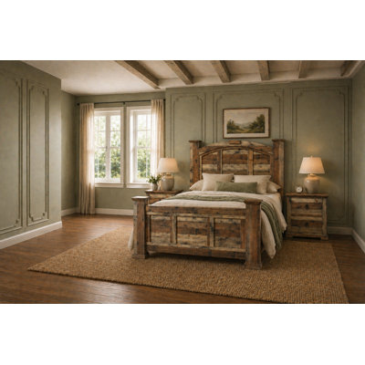 Ensemble de chambre à coucher Rustic