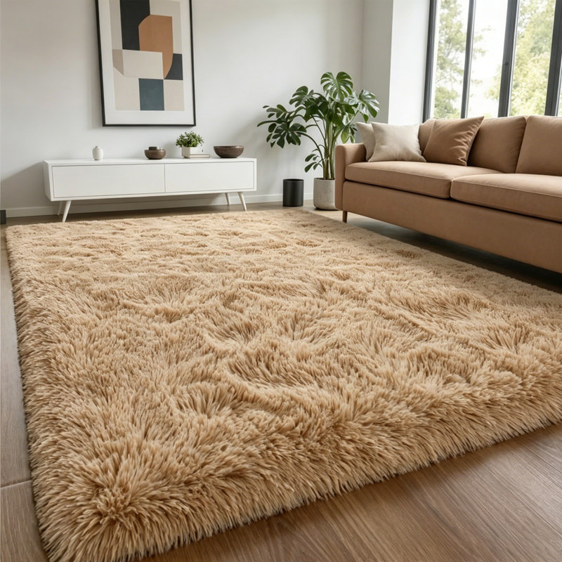 Aalieyah Deep Pile Fluffy Shaggy Area Rug for Indoor Use, 200*300cm