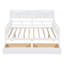 Daybed, Wood Slat Support, With Bedside Shelf And Two Drawers-331897078-331897077