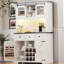 Garde-manger avec tablettes, portes et tiroirs