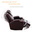 Fauteuil inclinable ergonomique en similicuir respirant-583704300