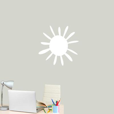 Adhésif décoratif soleil d'été