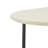 Beaumont Oval Coffee Table, White & Natural Wood Finish