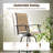 Alyne 4 - Person Patio Dining Set with Square Table