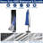 Umbrella Cover 420D Waterproof Outdoor,Patio Umbrella Parasol Cover,Waterproof Zipper & Top Vent,Windproof ,Anti-UV,Large Umbrellas Covers,Garden Umbrellas Covers,Fits Double-Sided Umbrella 13-15 Ft