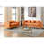 Tissu orange est en rupture de stock