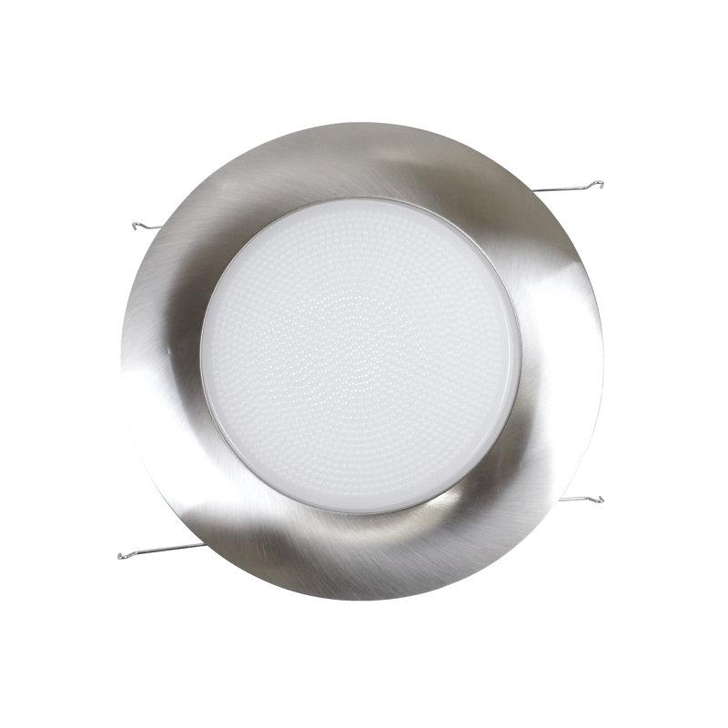 Garniture de douche 6 po Albalite, Nickel