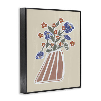 Helene, bouquet de fleurs, estampe numérique, design par Beki Marquardt