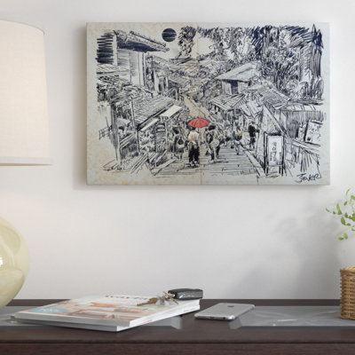 « kyoto moment », impression sur toile