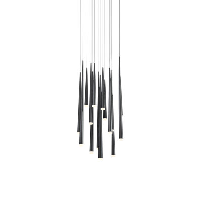 Lustre à del à plusieurs niveaux avec une seule lumière/état Cascade