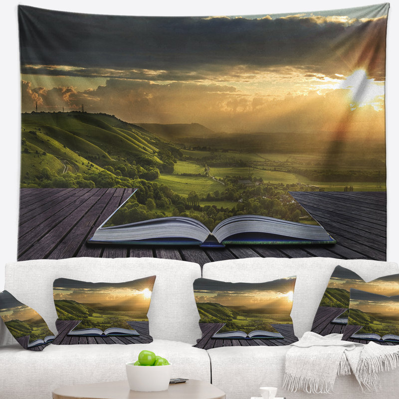 Polyester Tapestry, 50" H x 60" W
