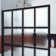 DreamLine Montego Toulon 34 in. W x 72 in. H Single Panel Frameless Shower Door, Open Entry Design in Matte Black