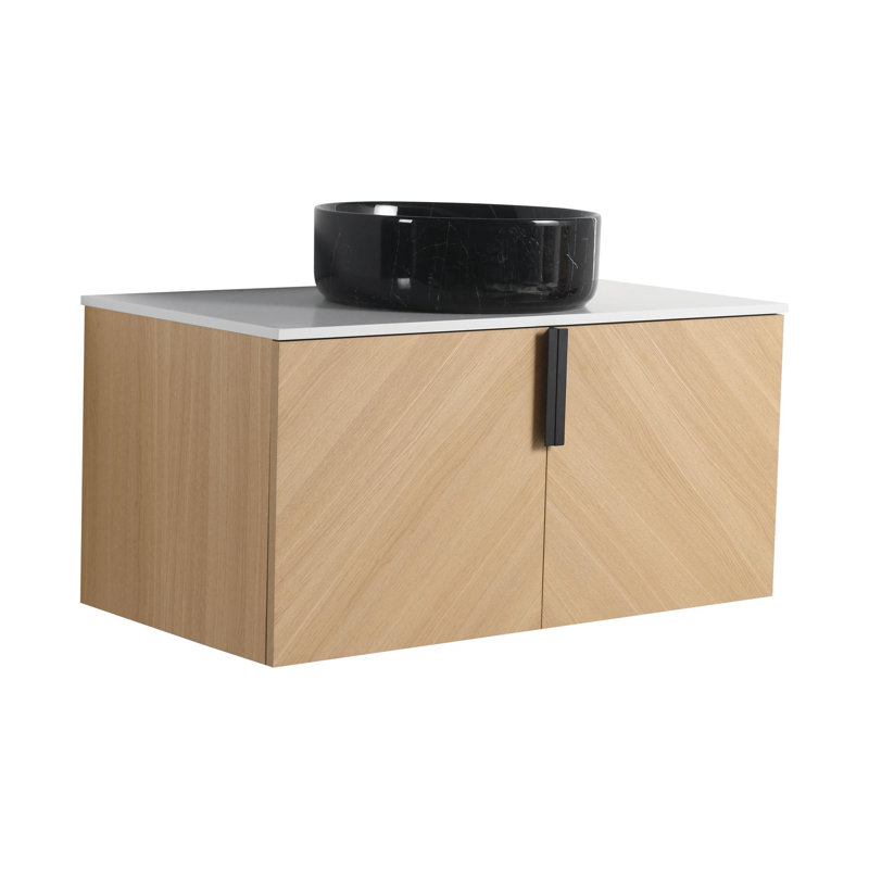 Meuble-lavabo 36 po avec lavabo en céramique