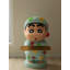 Creative Creative Boy Figurine Table d'appoint en résine Table de bout décorative pour salon Chambre petit espace Home Decor