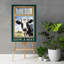 Vache - Hello Sweet Cheekes, toile tendue avec châssis, salle de bain-354951620