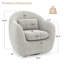 Fauteuil demi-tonneau pivotant Alma-1958685202