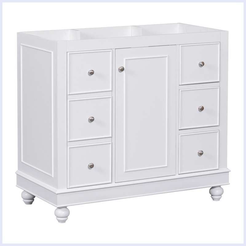 Meuble-lavabo moderne avec tiroirs Modern, Blanc
