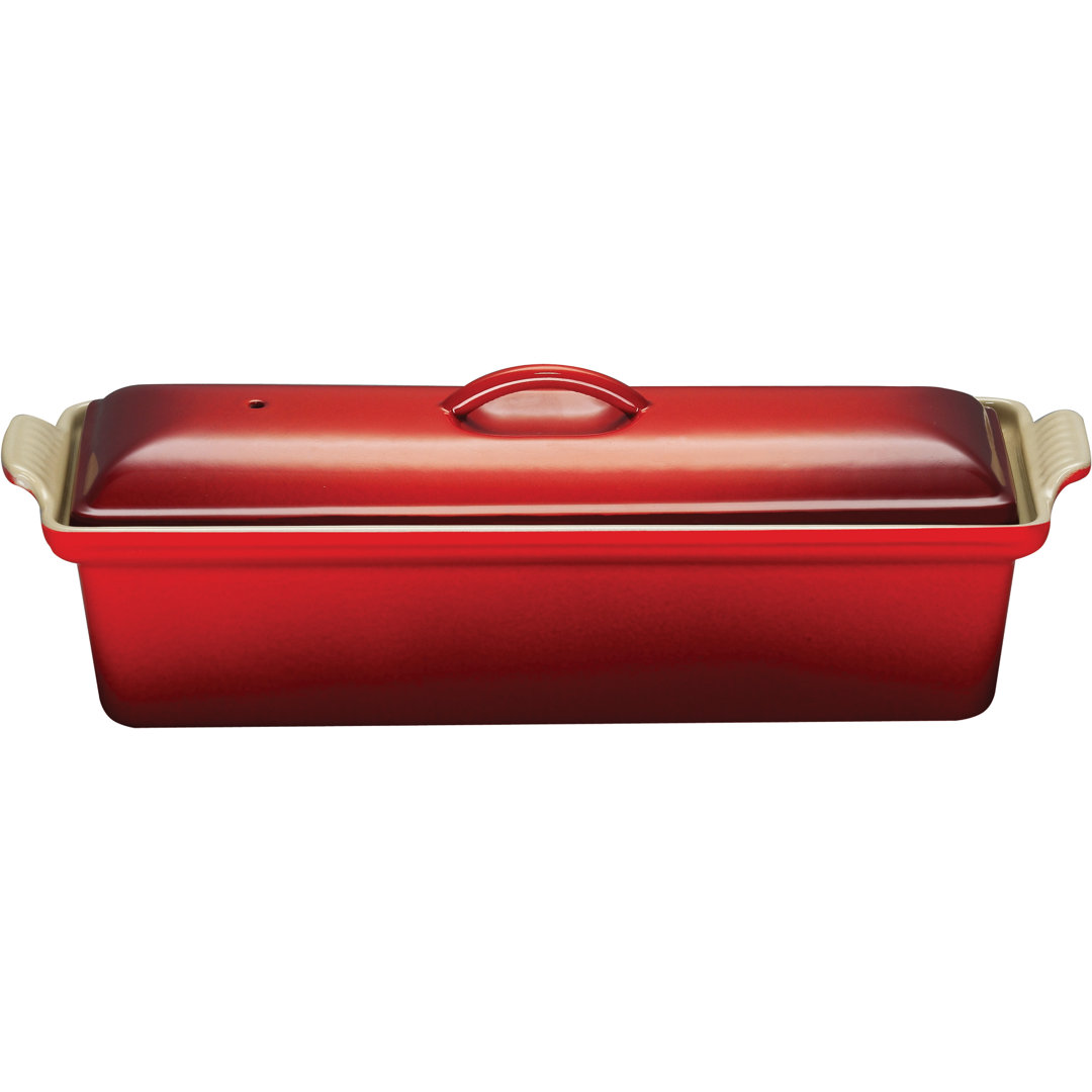 Le Creuset Enameled Cast Iron 1.5 Qt Pate Terrine with Lid Le Creuset 