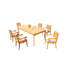 Ensemble repas 9 pièces teck Massenburg-1282878738-1282878749