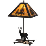 Rustic Lodge Table Lamp