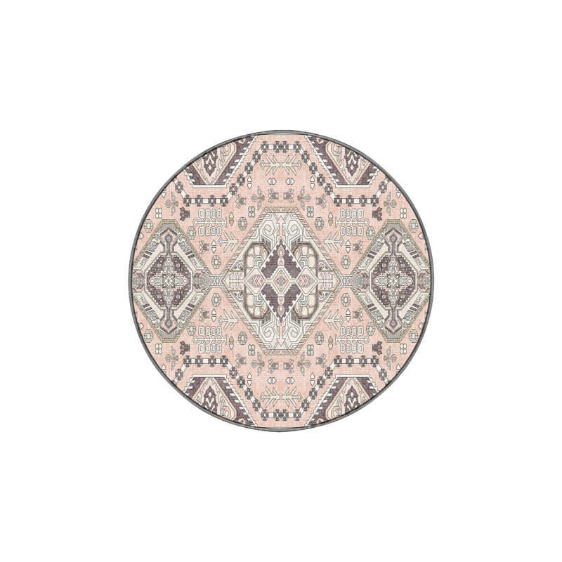 Flemon Hand Loomed Washable Oriental Indoor Rug, Runner 2' x 5'