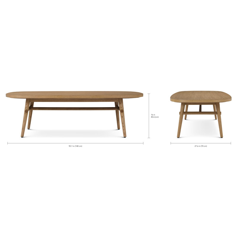 Madrid/WRC Cocktail Table, Natural