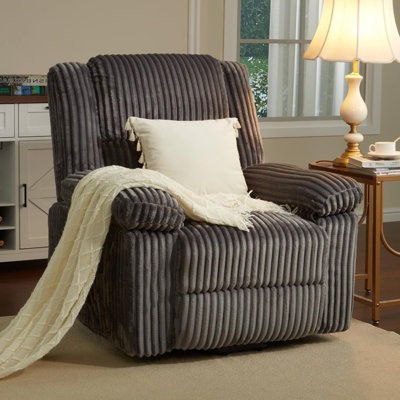 Fauteuil inclinable Power Lift - chauffant et massant, fauteuil inclinable électrique moelleux avec siège rembourré, soutien du dos et accoudoirs, conçu pour les personnes âgées et les personnes à mobilité réduite