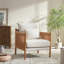 Fauteuil d'appoint en rotin avec coussin lombaire Boho-1440475868