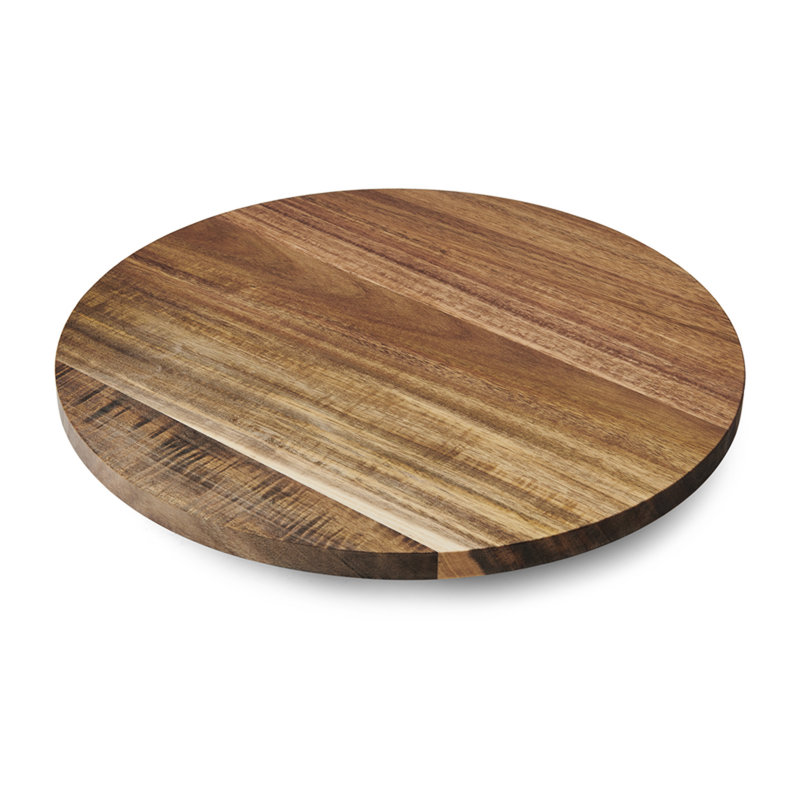 Plateau tournant Copacia Acacia, H 14 po x l 14 po x P 1,5 po