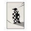 Tapis moelleux moelleux moelleux et moderne à motif de pingouins beige Adriel-999544361