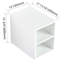Meuble-lavabo flottant de 36 po au design moderne avec lavabo d'art en céramique, dalle de pierre plate et petites tablettes de rangement, porte à fermeture douce, ensemble KD-534985232