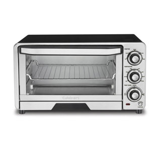 Mueller AeroHeat Convection Toaster Oven, 8 Slice, Broil, Toast, Bake,  Stainless Steel Finish, Timer, Auto-Off - Sound Alert, 3 Rack Position