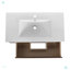 Meuble-lavabo mural 36 po avec lavabo en céramique-100166312