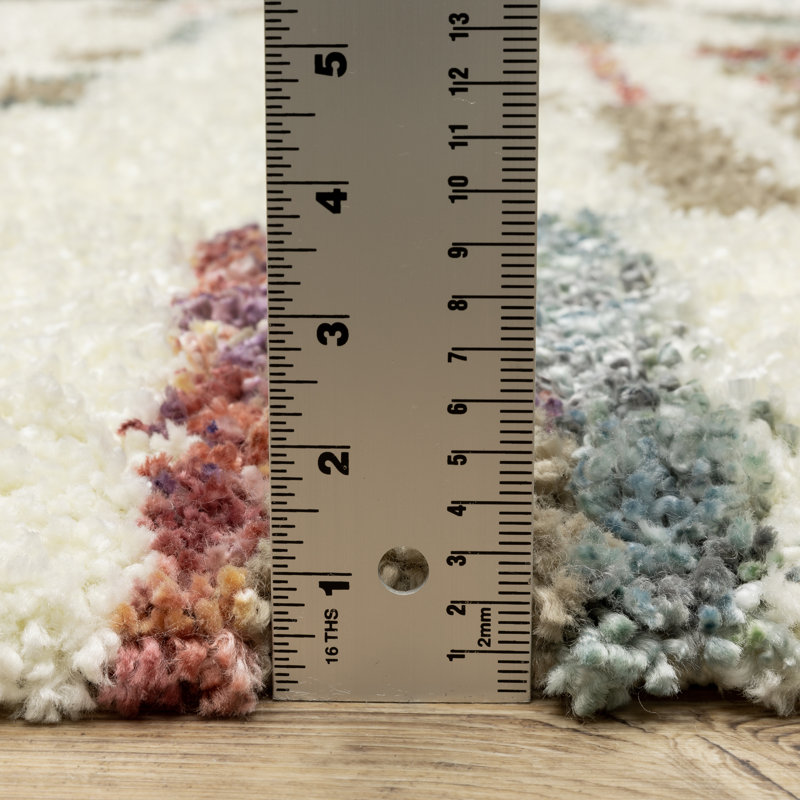 Performance Abstract Indoor Rug, Rectangle 7'10" x 10'10"