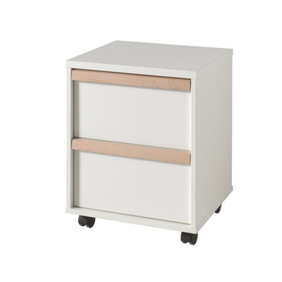 London 48.1cm Wide 2 -Drawer Mobile File Cabinet