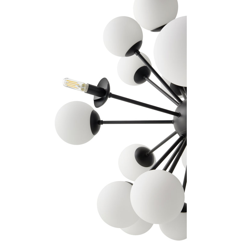 Lustre Liesse, Noir mat