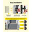 Barrière à ciseaux pliante simple verrouillable-115238999