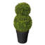 Topiaire ajustable en faux buis en pot-109271687