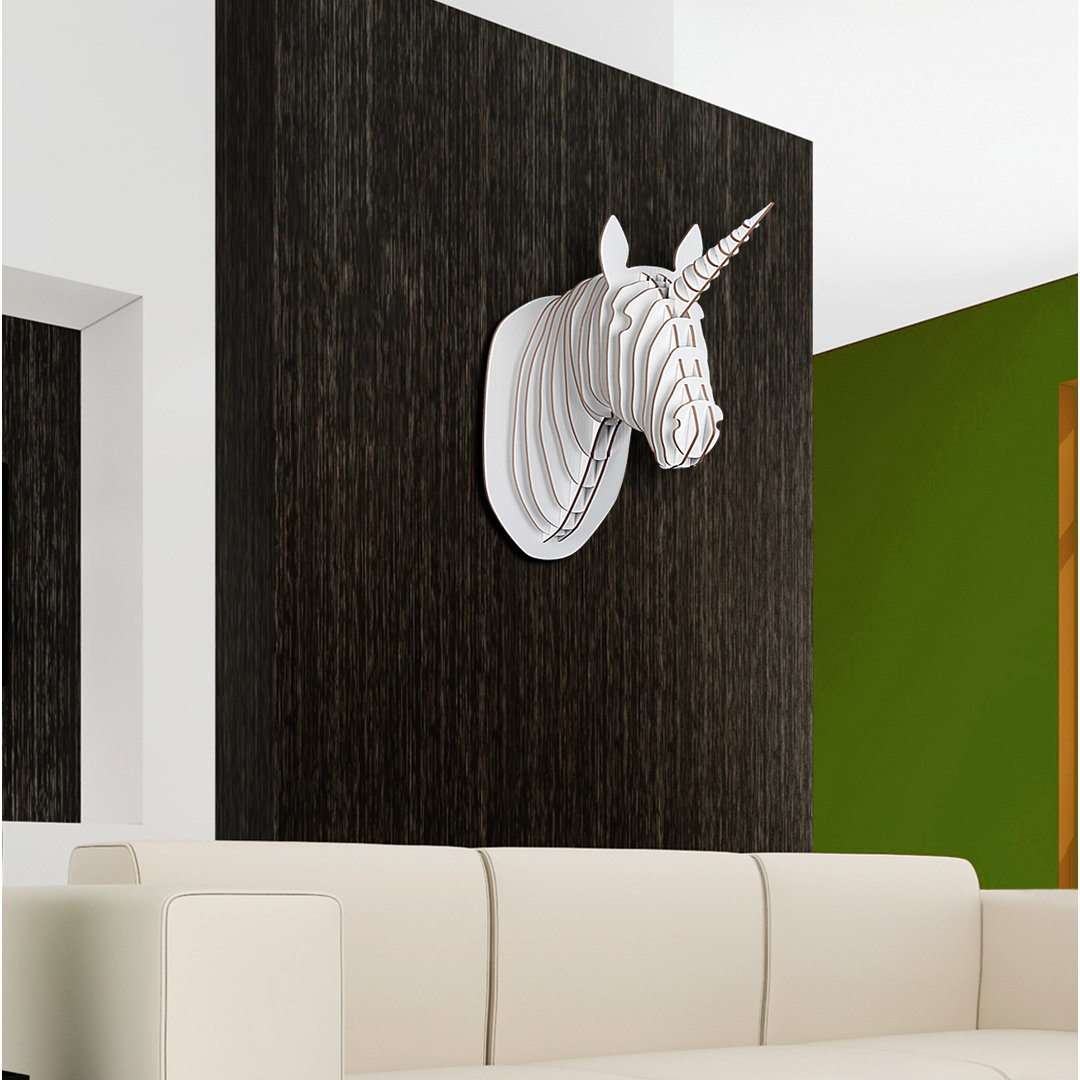 3D Puzzle Unicorn Wall Décor