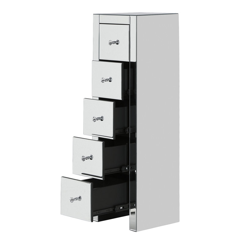 Natalie 30cm W 5 - Drawer Chest of Drawers