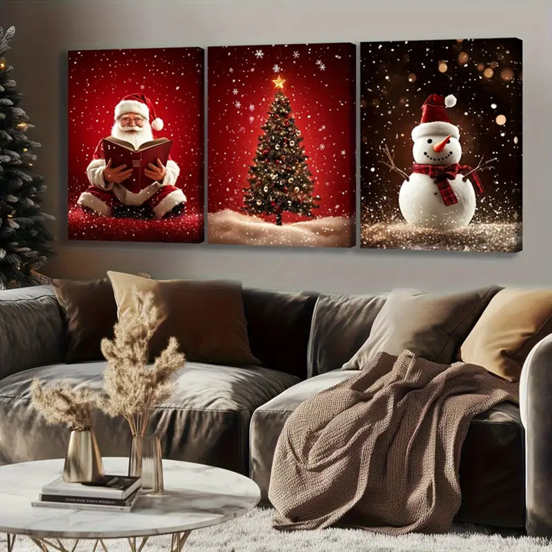 3 Piece Wrapped Canvas Print