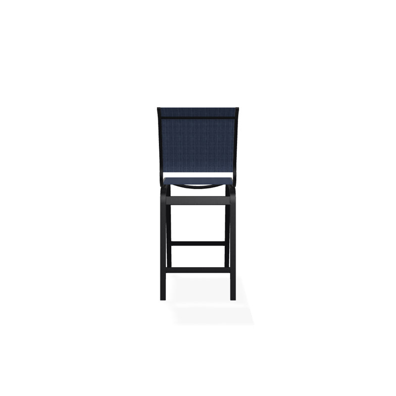 Holna Outdoor Stool, Textured Black, Mavi